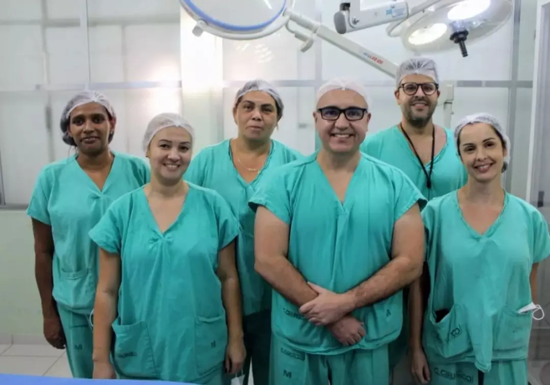 Vídeo: primeira cirurgia plástica de Santos Dumont é realizada no Hospital Misericórdia